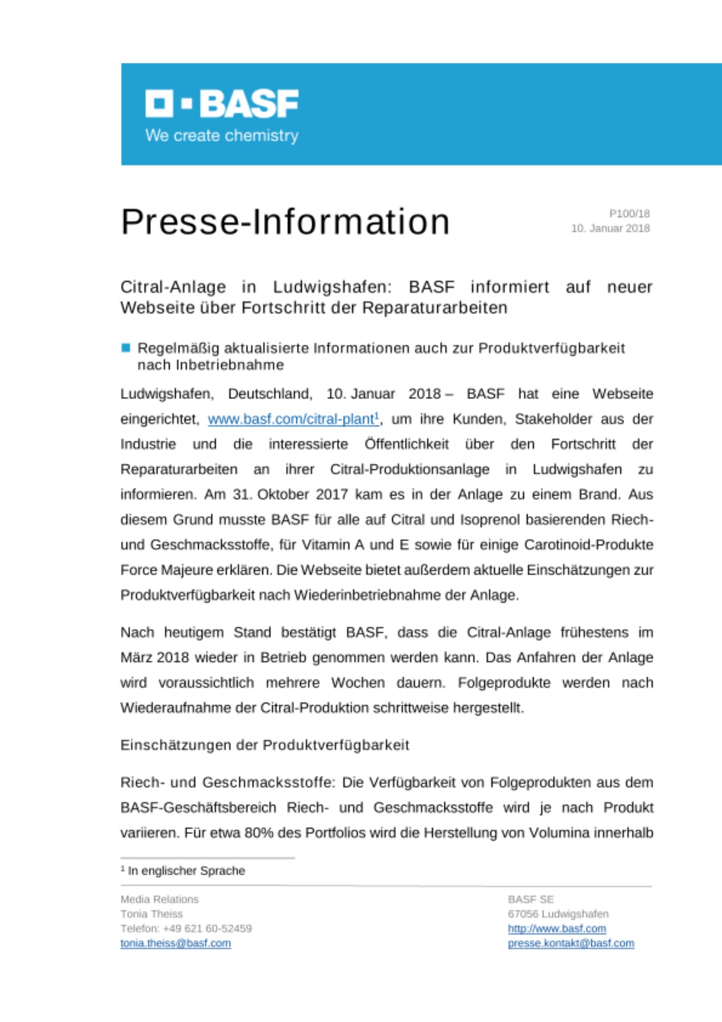 Presse-Information Presse-Information